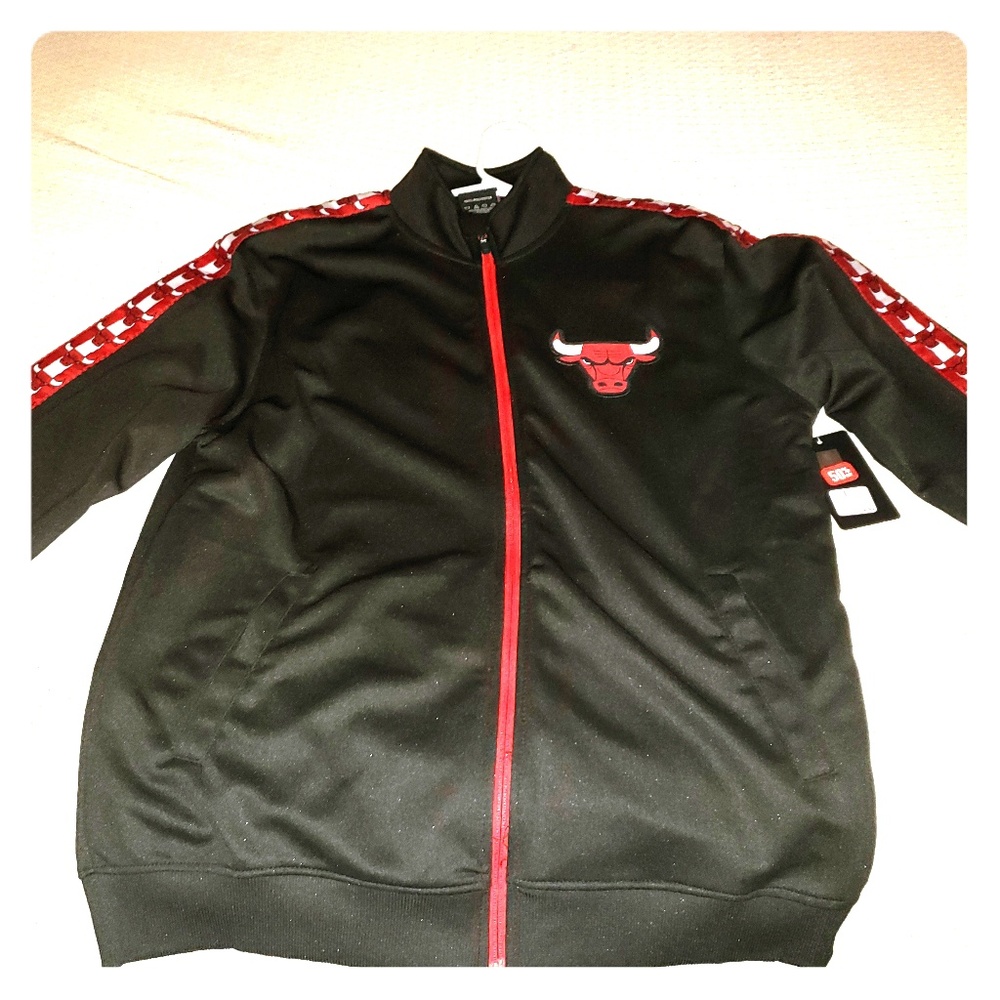 Chicago bulls mens track jacket